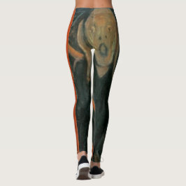 Skriet av Edvard Munch Leggings