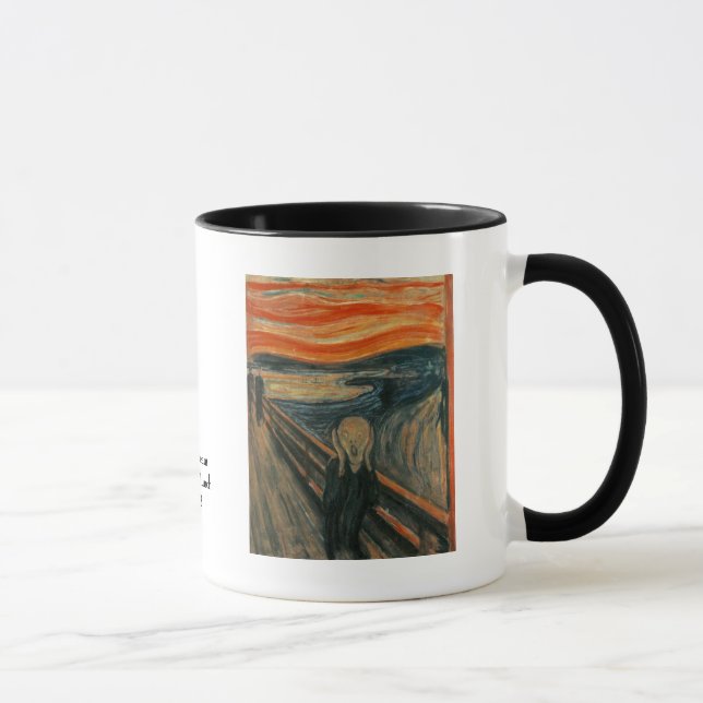 Skriet av Edvard Munch Mugg (Höger)