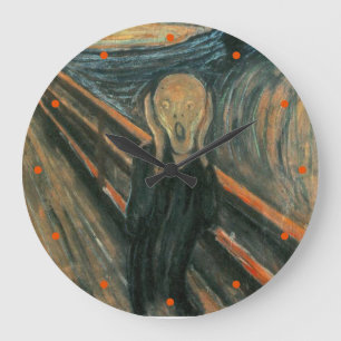 Skriet av Edvard Munch Stor Klocka