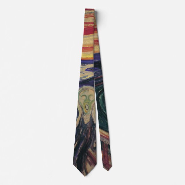 Skriet av Edvard Munch, Vintage expressionism Slips (Framsida)