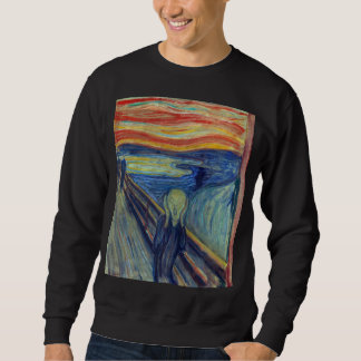 Skriet (av naturen) Edvard Munch Lång Ärmad Tröja