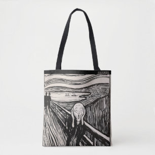 Skriet – Edvard Munch – Anpassad text Tygkasse