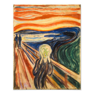 Skriet Edvard Munch Fototryck