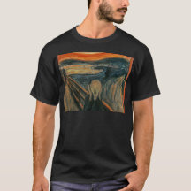 Skriet - Edvard Munch. Målningillustration