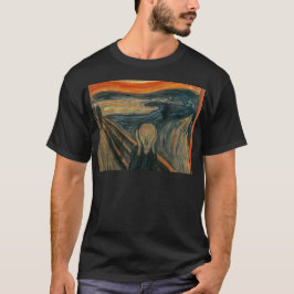 Skriet - Edvard Munch. Målningillustration Tee Shirt