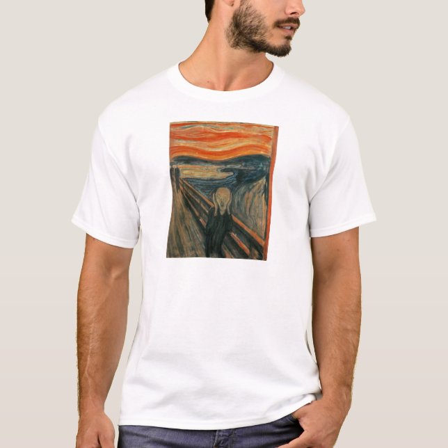 Skriet - Edvard Munch T-shirt (Framsida)