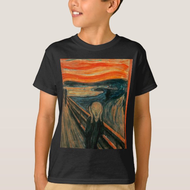 Skriet (Edvard Munch) Tee (Framsida)