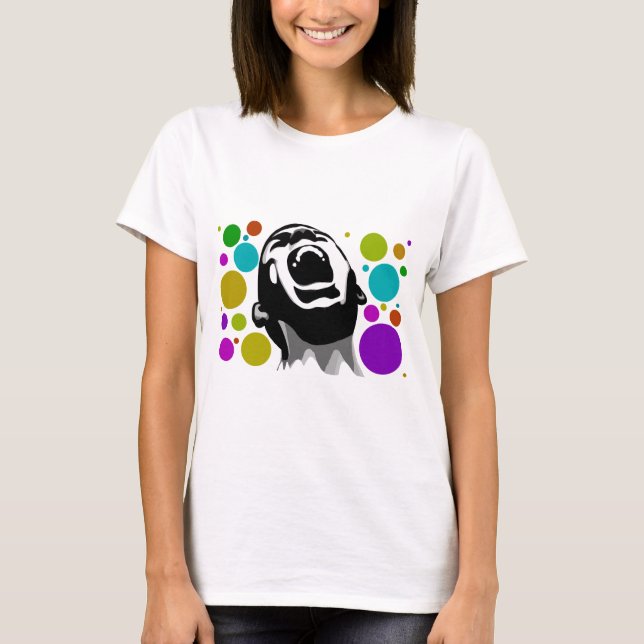 Skriet pricker t-shirt (Framsida)