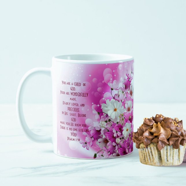 Skrift Barn av Gud Skrift  Kaffemugg (Skapare uppladdad)