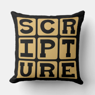 Skrift, biblisk studie kudde
