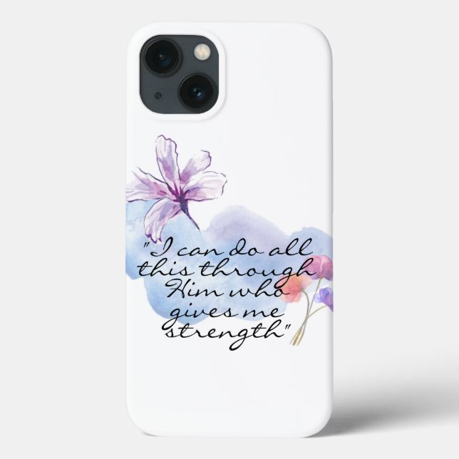 Skrift i-Phone-fodral  (Baksida)