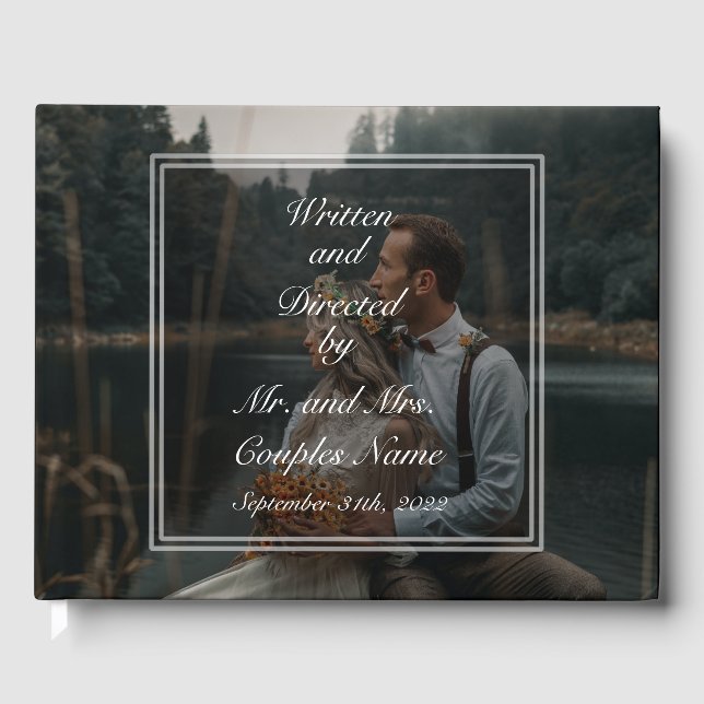 Skriftlig och regisserad av gästen bok i Bröllop (Framsida)