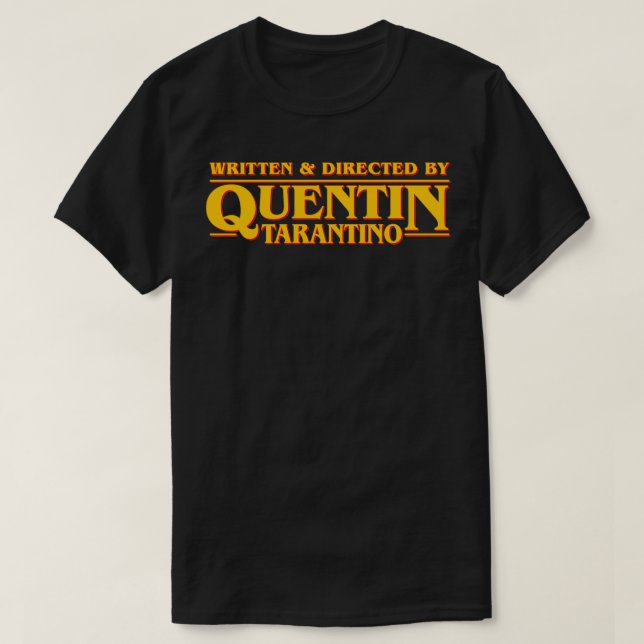 Skriftlig och regisserad av Quentin TarantinoTShir T Shirt (Design framsida)