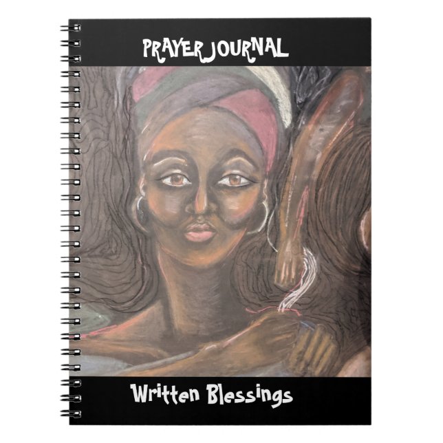 Skriftliga välsignelser från Prayer Journal Anteckningsbok (Framsidan)