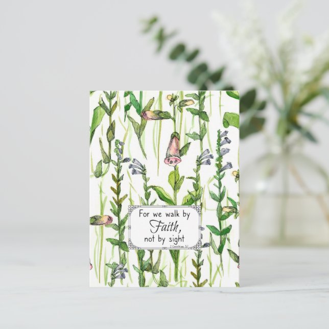 Skriftpromenad Genom Tro 2 Korinthierbrevet Bönkor Vykort (Stående Fram)