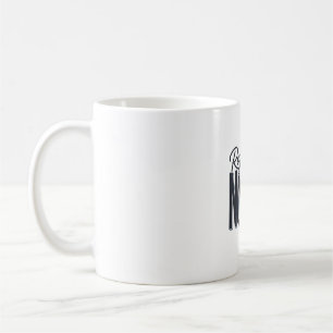 Skriftvårdare skript typografi vektor design_1 kaffemugg