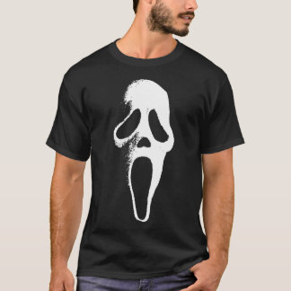 SKRIK Ghostface Skräckfilmer Scream Skräck Hallowe T Shirt