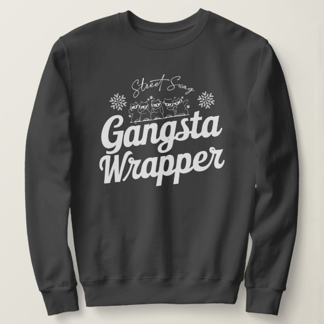 Skrik jultröja för Vuxnor T Shirt (Design framsida)