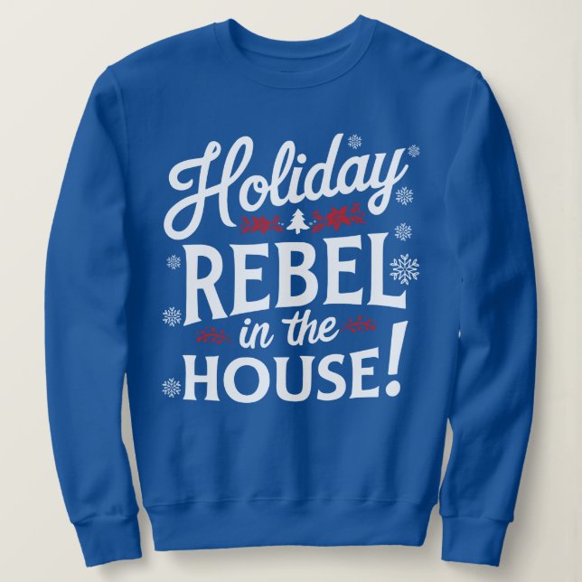 Skrik jultröja för Vuxnor T Shirt (Design framsida)