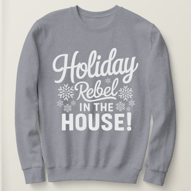 Skrik jultröja för Vuxnor T Shirt (Design framsida)