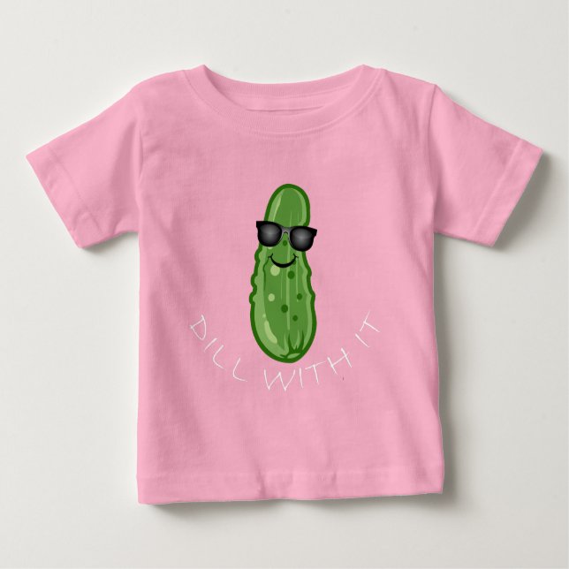Skrik med IT-design - Baby Bra Jersey T-Shirt (Framsida)