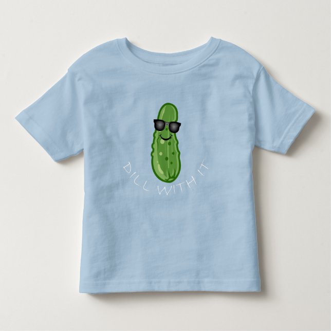 Skrik med IT-design - Småbarn Bra Jersey T-Shirt (Framsida)