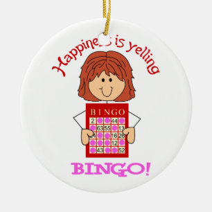 Skrika Bingo Julgransprydnad Keramik