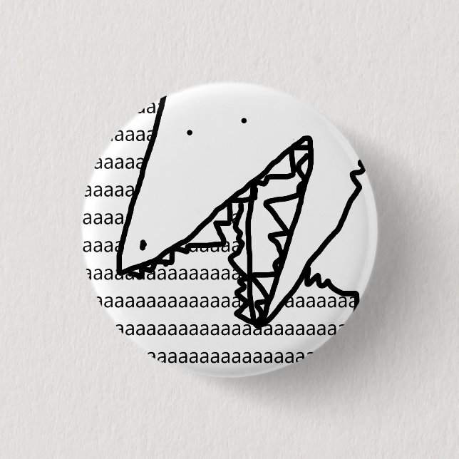 skrika pungråtta knäppas men egentligen högt knapp (Framsida)