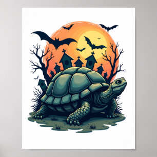 Skrikande Sköldpadda Poster