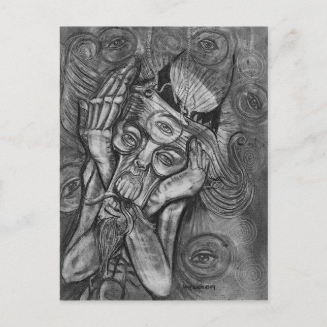 skrikera vykort (Framsida)