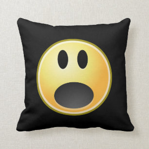 Skrikig Emoticon Kudde
