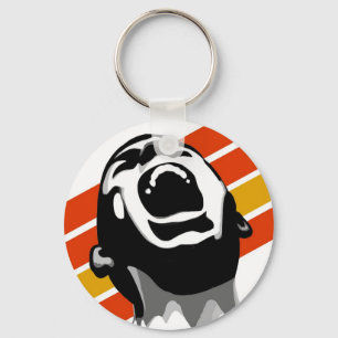 Skrikig keychain nyckelring