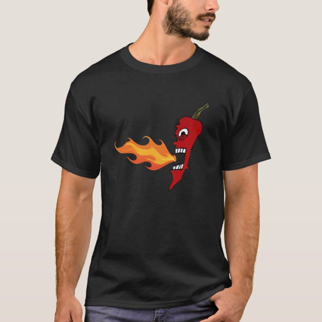Skrikig pepparskjorta t shirt (Framsida)
