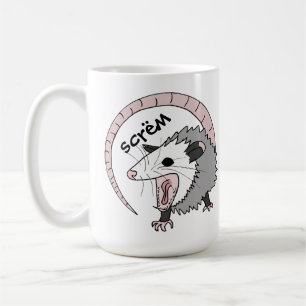Skrikig pungråtta kaffemugg