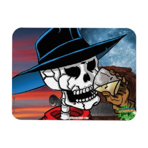SKRIKIG SOPPA! Deadwest drinkmagnet Magnet