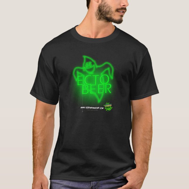 SKRIKIG SOPPA! Ecto öllogotypT-tröja Tee Shirt (Framsida)