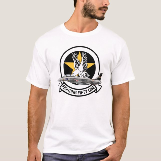 Skrikiga örnar VF-51 T-shirt (Framsida)