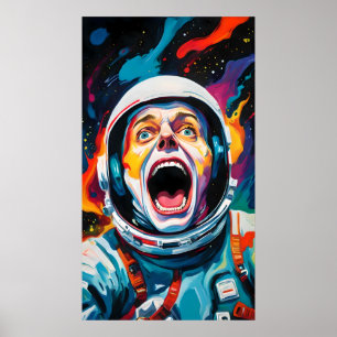skrikningen i rymden poster