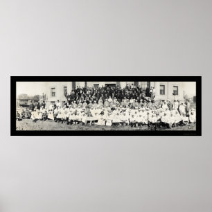 Skriners Ceremonial Photo 1920 Poster