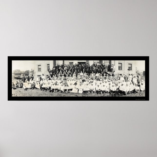 Skriners Ceremonial Photo 1920 Poster (Framsidan)