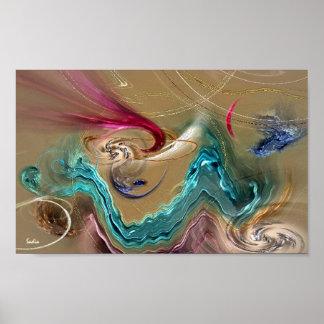 Skrinkning i tid poster