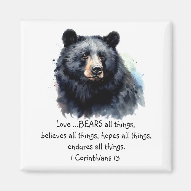 Skript 1 Corinthians 13:4 Kärlek är Magnet (Framsidan)