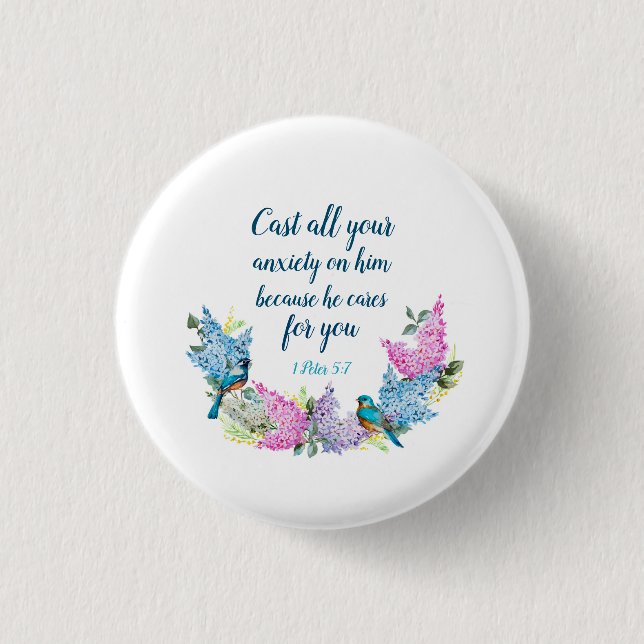 Skript 1 Peter 5:7 Knapp (Framsida)