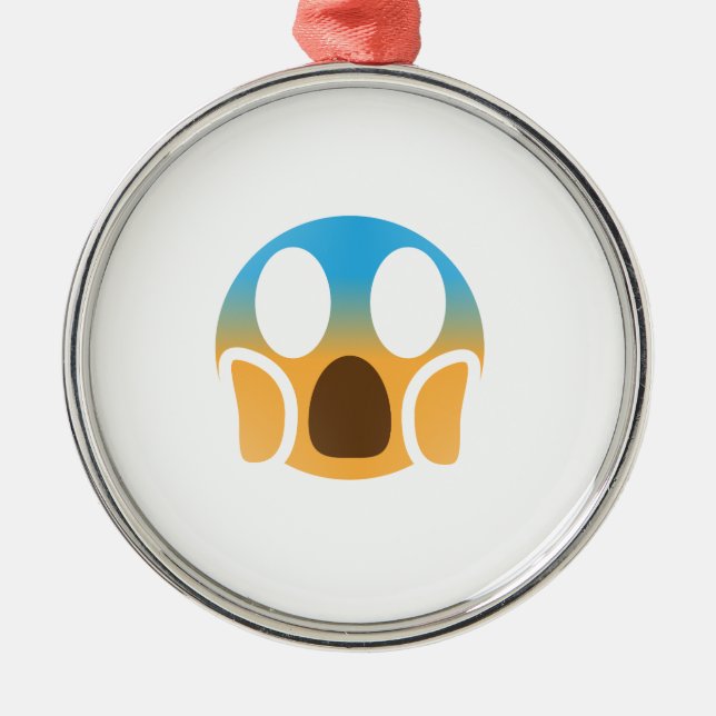 skript emoji julgransprydnad metall (Framsidan)