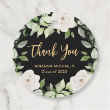 Skript för botaniskt Blommigt Studenten Tack