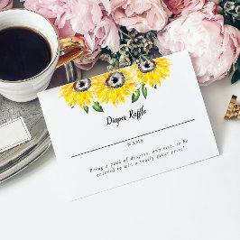 Skript för Elegant av solrosbabyskor, bläddringssk Tilläggskort