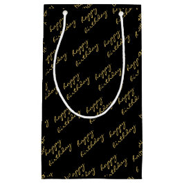 Skript för elegant Black Guld