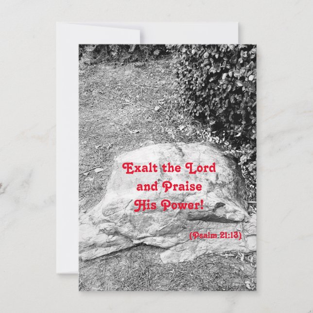 Skript för ett kort för platta höjdhälsningar (Framsida)