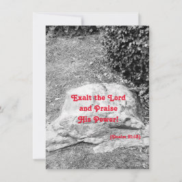 Skript för ett kort för platta höjdhälsningar