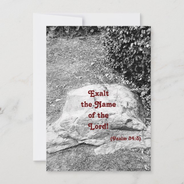 Skript för ett kort för platta höjdhälsningar (Framsida)